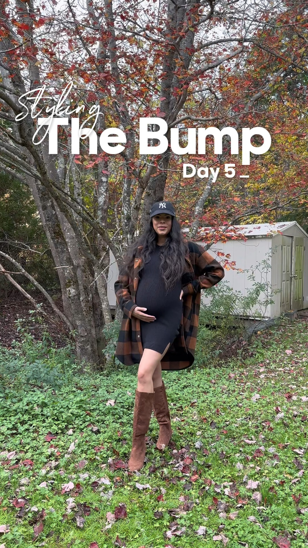 Day 5 of Styling the Bump (that also works if you’re not pregnant)  | FOLLOW for more bump style & relatable pregnancy journey 🫶🏽 | SAVE for later ✨ 
30 Days of Styling The Bump - Fall & Winter Outfits Edition 🍂 | I promise you, you don’t have to sacrifice comfort for stylish pregnancy outfits and I’m going to show you how! 
This dress is another clothing find I’m so happy about and will definitely be wearing as a post-pregnancy with my fall outfits next year! It’s so cute for layering under almost anything, can be dressed up or down and also looks so good when you’re out-and-about! These are some an easy every day outfits / looks and perfect for taking it from day to night just by switching up the shoes and jacket! Plus, I love how because it’s a classic cut, the ways we can style it with other pieces seem endless 🙌🏽 One dress styled 3 ways ✨
These are all non-maternity maternity clothes I’m wearing, because I love avoiding maternity clothes as much as possible for pieces I can wear post-pregnancy! I’m officially in my third trimester of pregnancy at 30 weeks pregnant today (where is the time going!?), and my pregnant bump style has been comfort meets cozy fall vibes for most day to day! I'm creating 30 days of styling this growing baby bump from comfy and cute fall outfit styles all the way to dressy pregnancy outfits for those special occasions you need fall and winter / holiday outfit inspo for - with some fun, relatable and honest pregnancy journey videos in between. So if you’re pregnant, welcome - come join us as we move through this last trimester together and talk all things pregnancy!
I’m wearing a size XS in this dress because it’s super stretchy!

Baby bump style, maternity style fashion, fall outfit inspo, outfit inspiration, pregnancy outfits, pregnant style, pregnancy style, third trimester style, maternity outfits, fall outfits, fall fashion, family photos, fall knee high boots, thanksgiving, fall dresses



#LTKSeasonal #LTKVideo #LTKbump