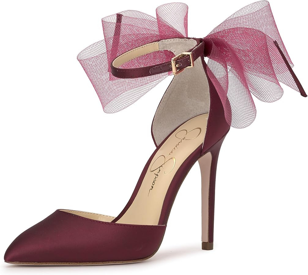 Amazon.com | Jessica Simpson Women's PHINDIES Pump, Berrilicious, 7 | Pumps | Amazon (US)