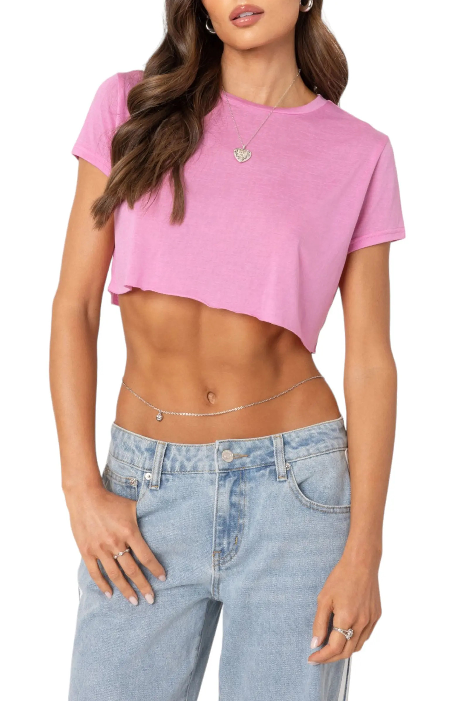 Seville Burnout Crop T-Shirt | Nordstrom
