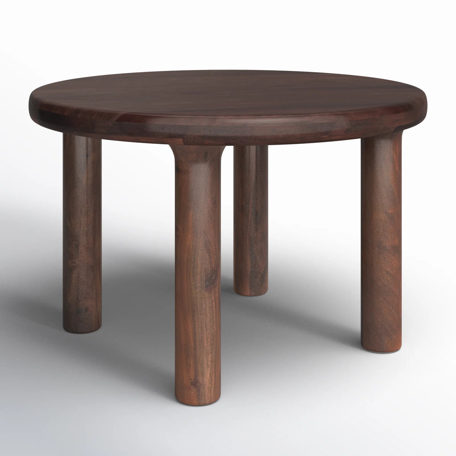 Acacia Round Solid Wood Dining Table | Wayfair North America