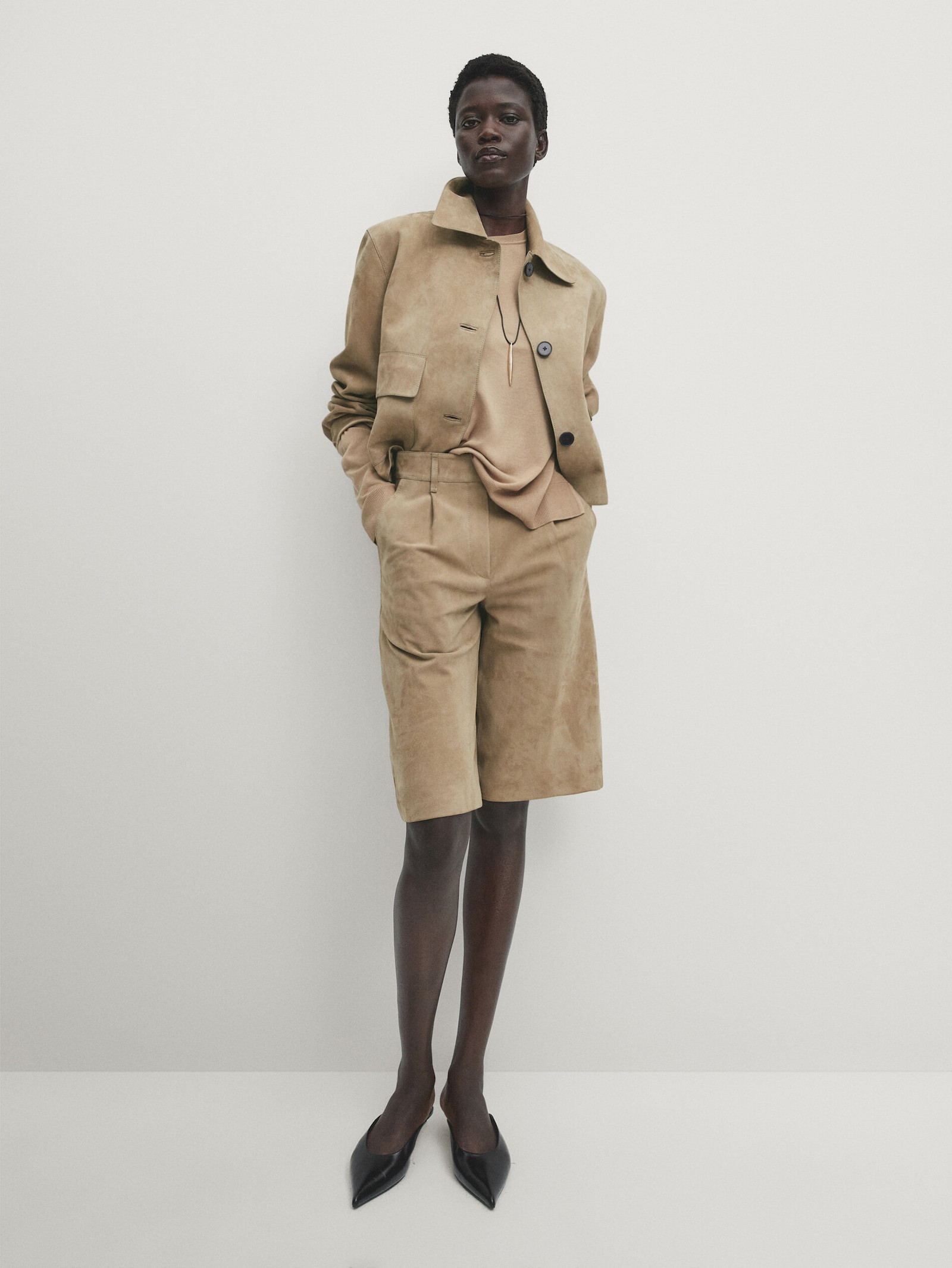 Feinstrick-Pullover mit Rundausschnitt | Massimo Dutti DE