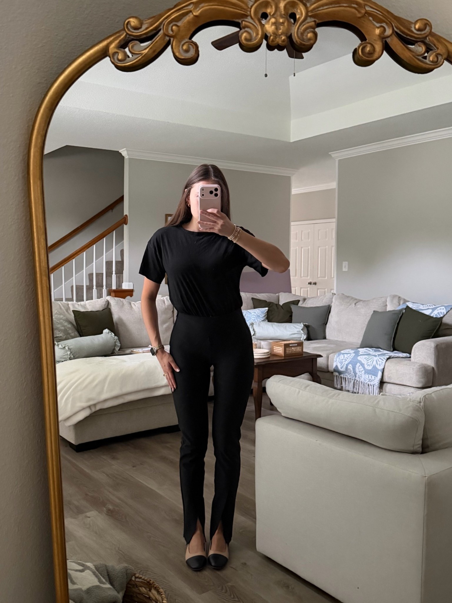 This basic top is so good!! A t-shirt that tucks and stays tucked all day because it’s actually a bodysuit!

#LTKootd #LTKgrwm #LTKWorkwear