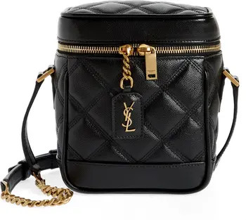 '80s Vanity Case Matelassé Leather Shoulder Bag | Nordstrom