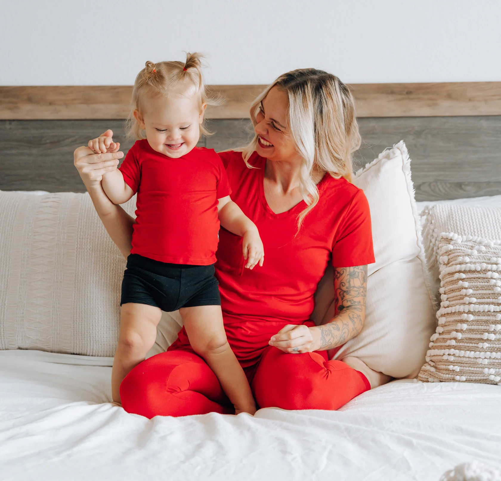 MAMA JOGGERS- Red | millie + roo