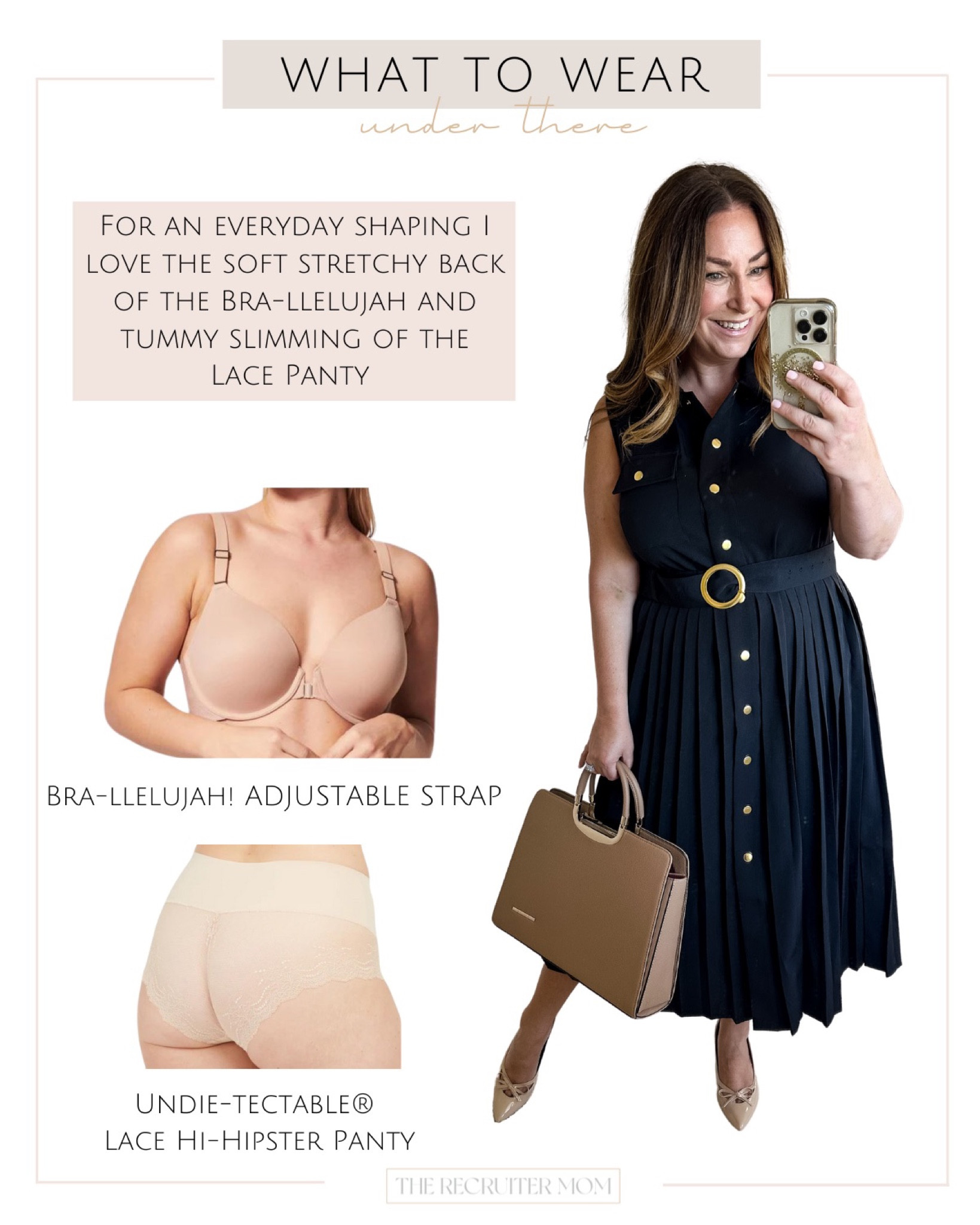 Shapewear for loose everyday dresses Bra-llelujah!® Adjustable Full Coverage tts 38DD & Undie-tectable® Lace Hi-Hipster Panty

Use code RYANNEXSPANX for 10% off

#LTKworkwear #LTKSeasonal #LTKcurves
