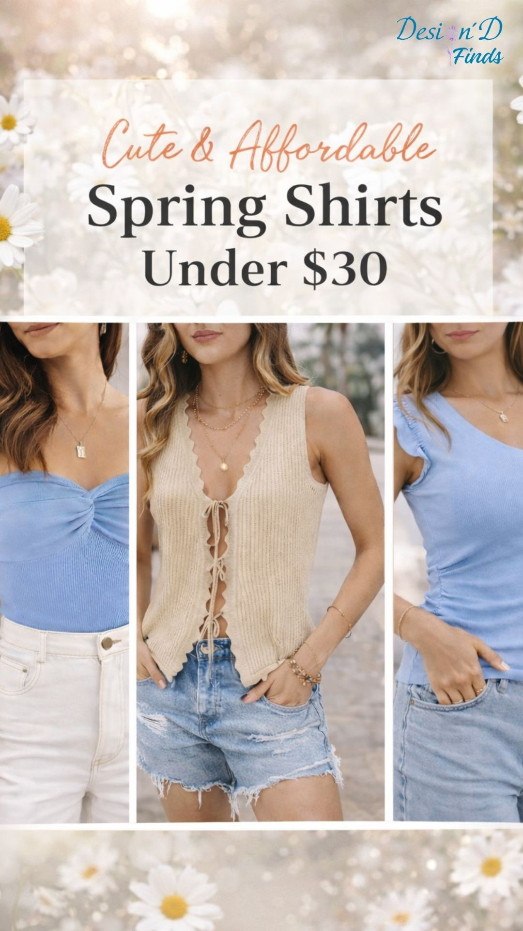 Lightweight spring tops that instantly elevate your everyday outfits 💙

#amazon #spring #springfashion #amazondeals #sale #style

#LTKSaleAlert #LTKootd #LTKSeasonal