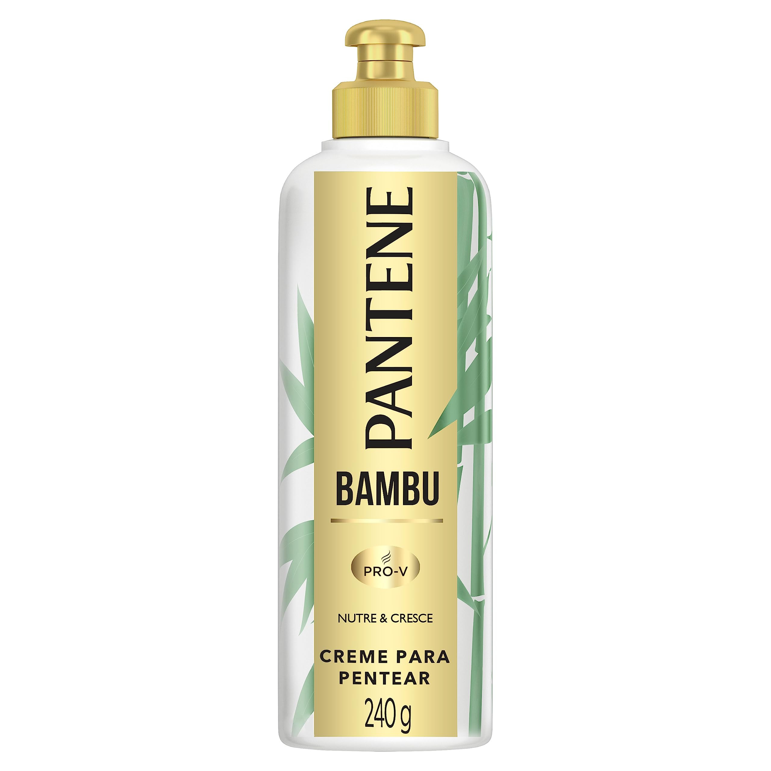 Pantene - Creme para Pentear Bambu, Nutre e Cresce, com Óleo Capilar de Ricino, sem Sal, para Ca... | Amazon (BR)