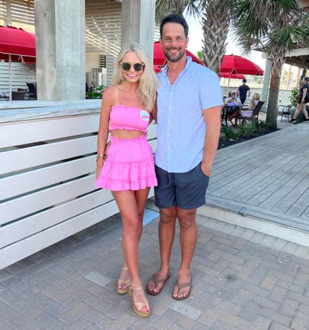 the perfect two piece pink outfit! Runs TTS and I’m wearing the XXS 


#LTKfamily #LTKxNSale #LTKtravel
