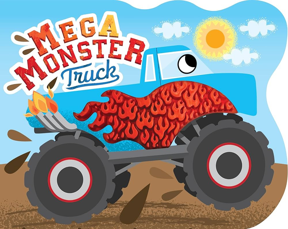 Mega Monster Truck - Touch and Feel Board Book - Sensory Board Book | Amazon (US)