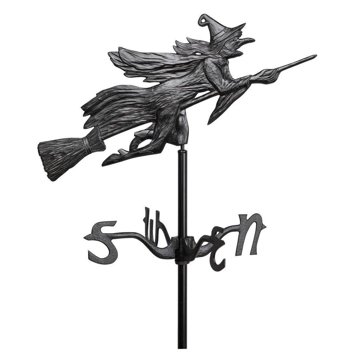 Flying Witch Garden Weathervane | Wayfair North America