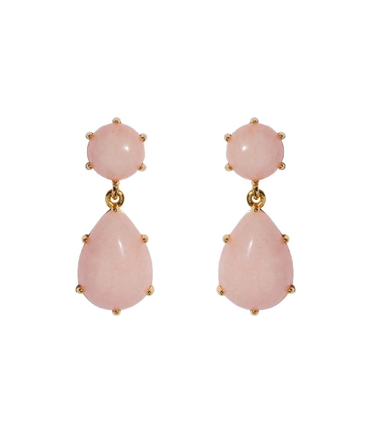 Elia Drop Earrings in Aquamarine | Loren Hope Designs