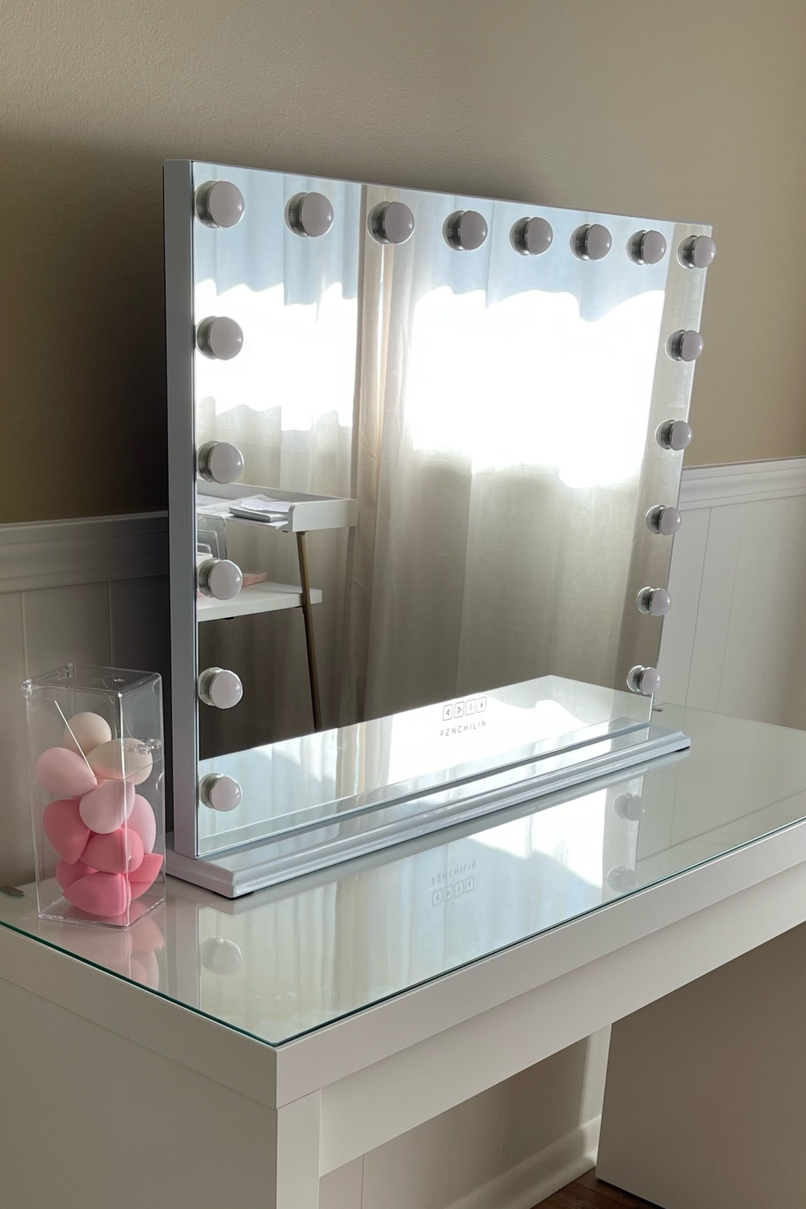 the BEST deal on an amazing vanity mirror 🪞has 3 different light settings & a bluetooth speaker! 

#LTKhome #LTKHolidaySale #LTKsalealert