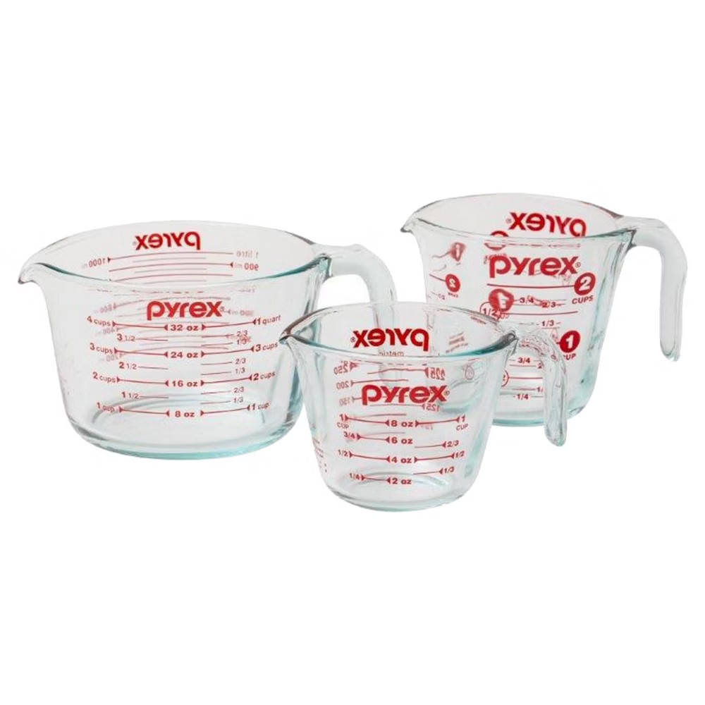 Pyrex Measuring Cup Set 3 piece | Target