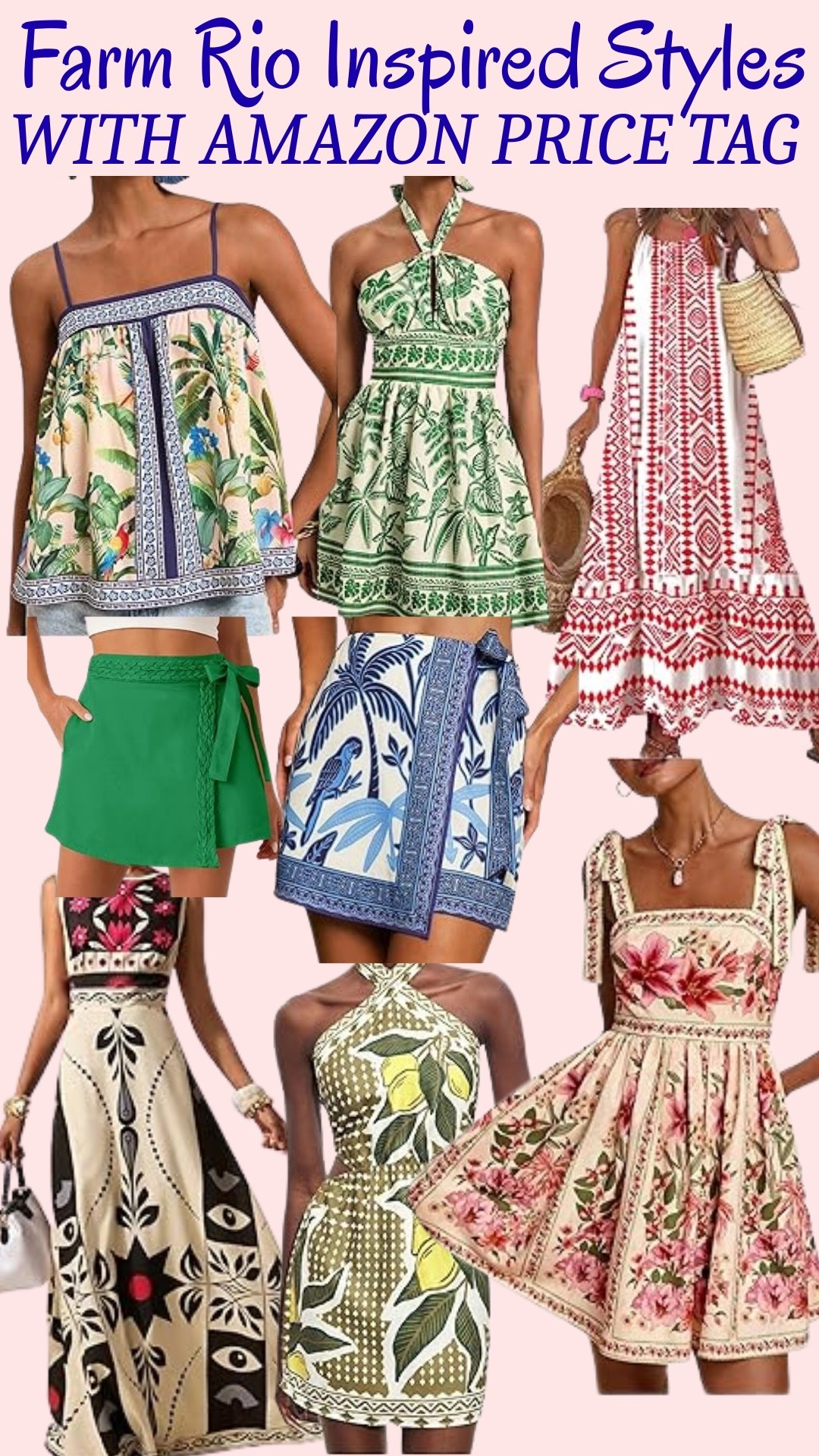 Farm Rio inspired styles with Amazon prices

#LTKootd