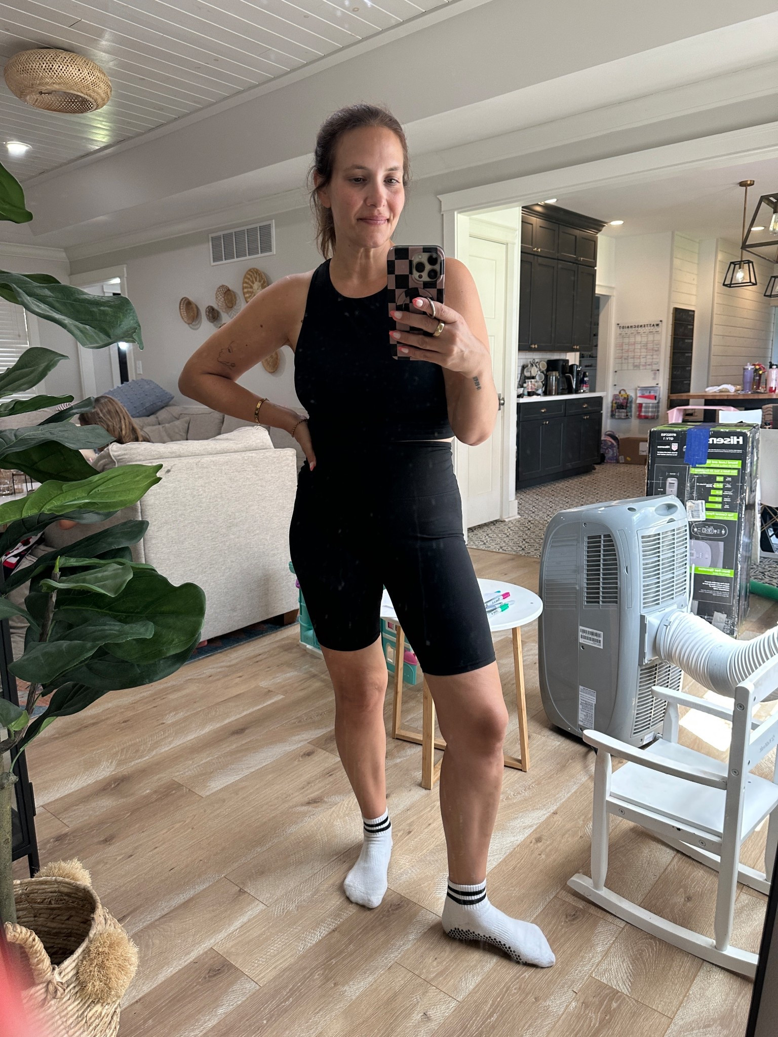 These bike shorts are a fave of mine. They come in a 3 pack. I’m in the sm/md

#LTKActive #LTKSaleAlert #LTKFindsUnder50