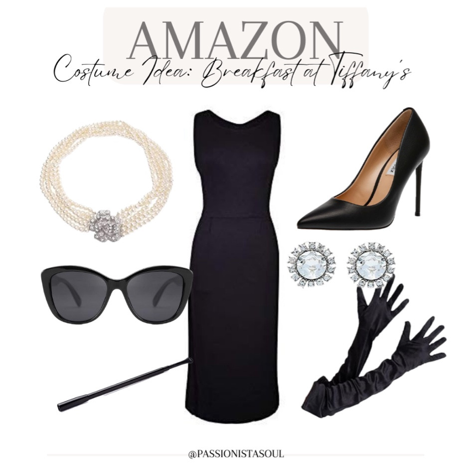 Costume Idea: Breakfast at Tiffany’s #halloween #breakfastattiffanys #halloweencostume 

#LTKHalloween