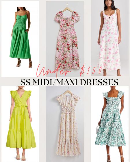 Spring dresses and summer dresses under $150. These midi dresses and maxi dresses are great for midsize outfits 


Mother’s Day dress / graduation dress/ vacation dress / wedding guest dress / casual maxi dress / hot weather dress / summer workwear / size 8 dress / size 10 dress / size 12 dress / Bloomingdale’s dress / 

#LTKwedding #LTKworkwear #LTKmidsize