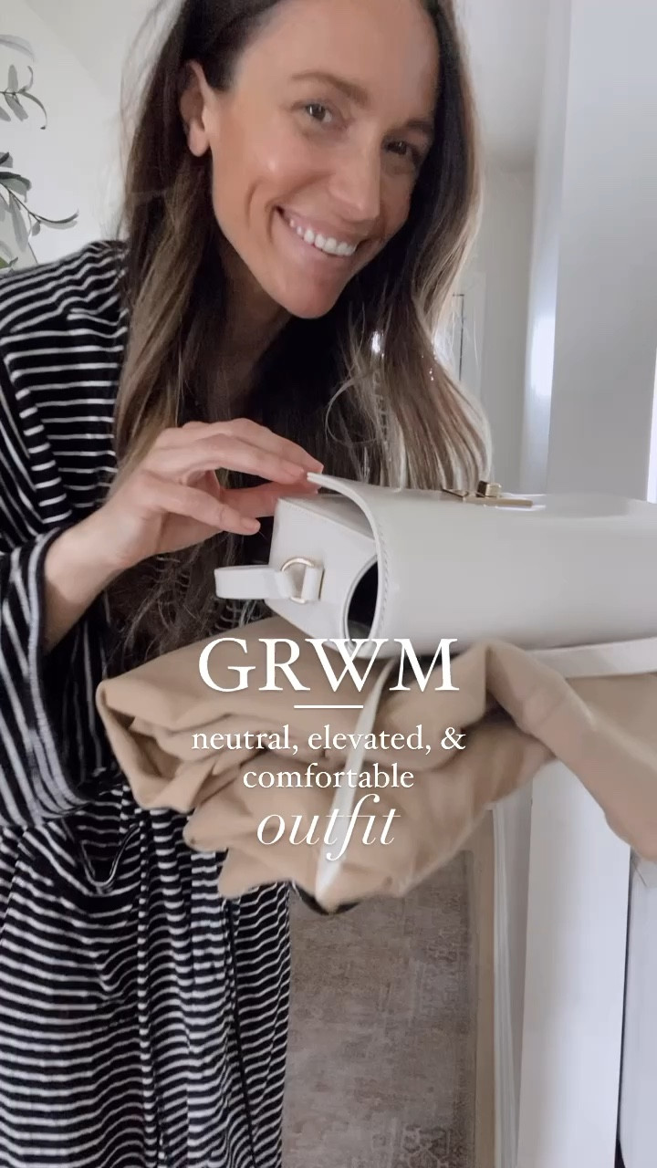 Neutral, casual, and comfortable outfit for today- 
Everything runs true to size 
Matching lounge set 

#LTKstyletip