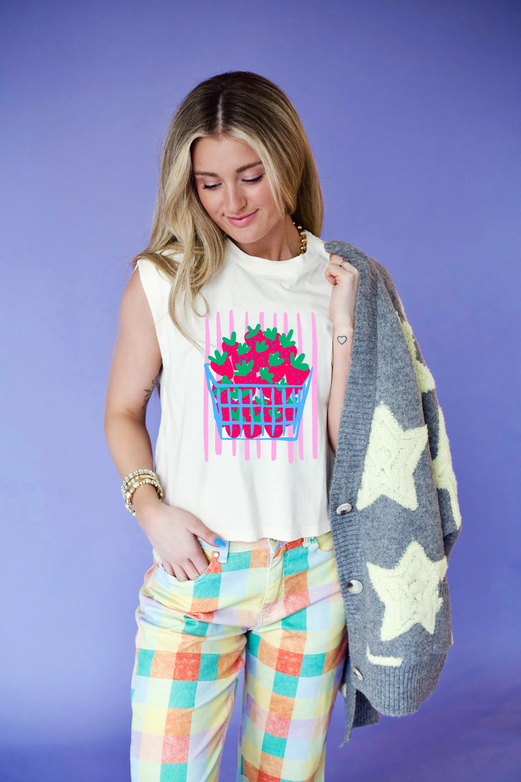 Strawberry Tank | Poppy & Pine