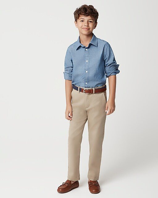 Boys' slim pant in flex chino | J.Crew Factory