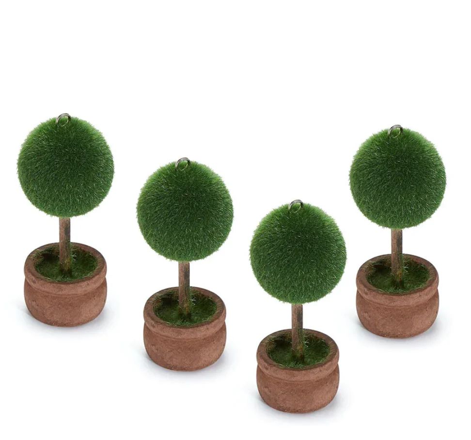 Topiary Place Card Holders, Set of 4
 – Paloma and Co. | Paloma & Co.