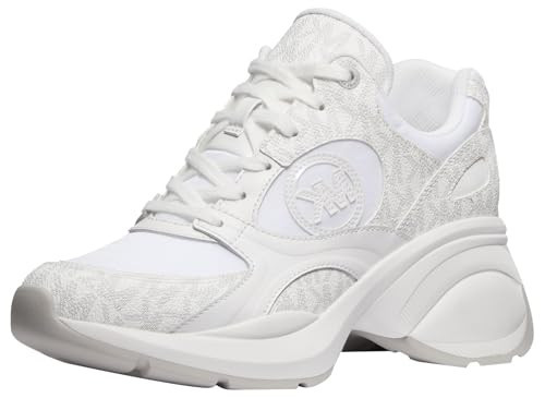 Michael Kors Women's Zuma Trainer, Bright White, 10 | Amazon (US)