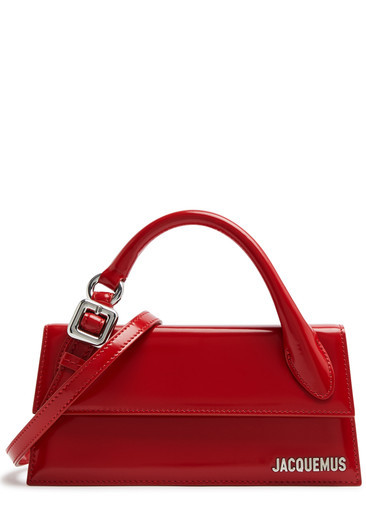 Le Chiquito Long leather top handle bag | Harvey Nichols