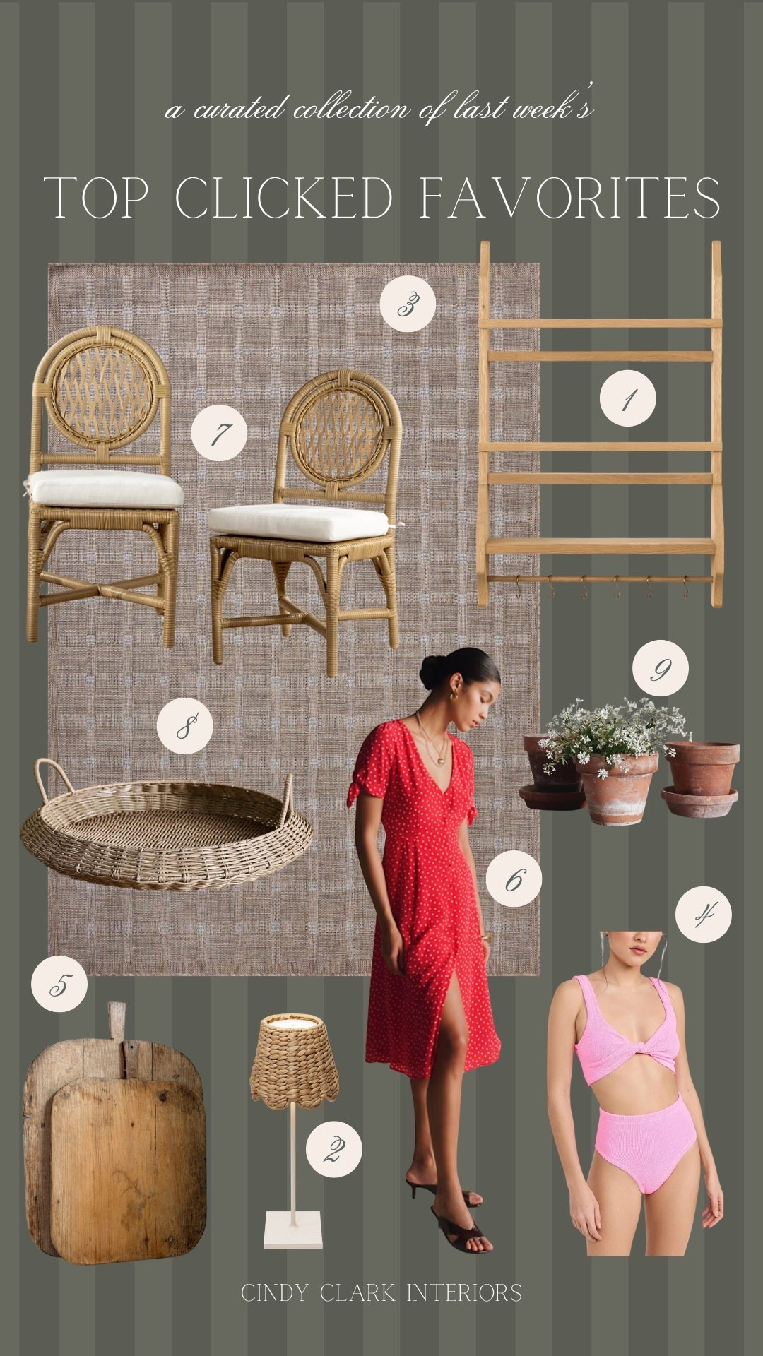 Last week’s top clicked favorites! A mix of outdoor dining favorites, heirloom home finds, seasonal fashion, and more! 

#LTKHome