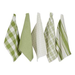 DII® Antique Green Everyday Dish Towels, 5ct. | 18" x 28" | Michaels® | Michaels Stores