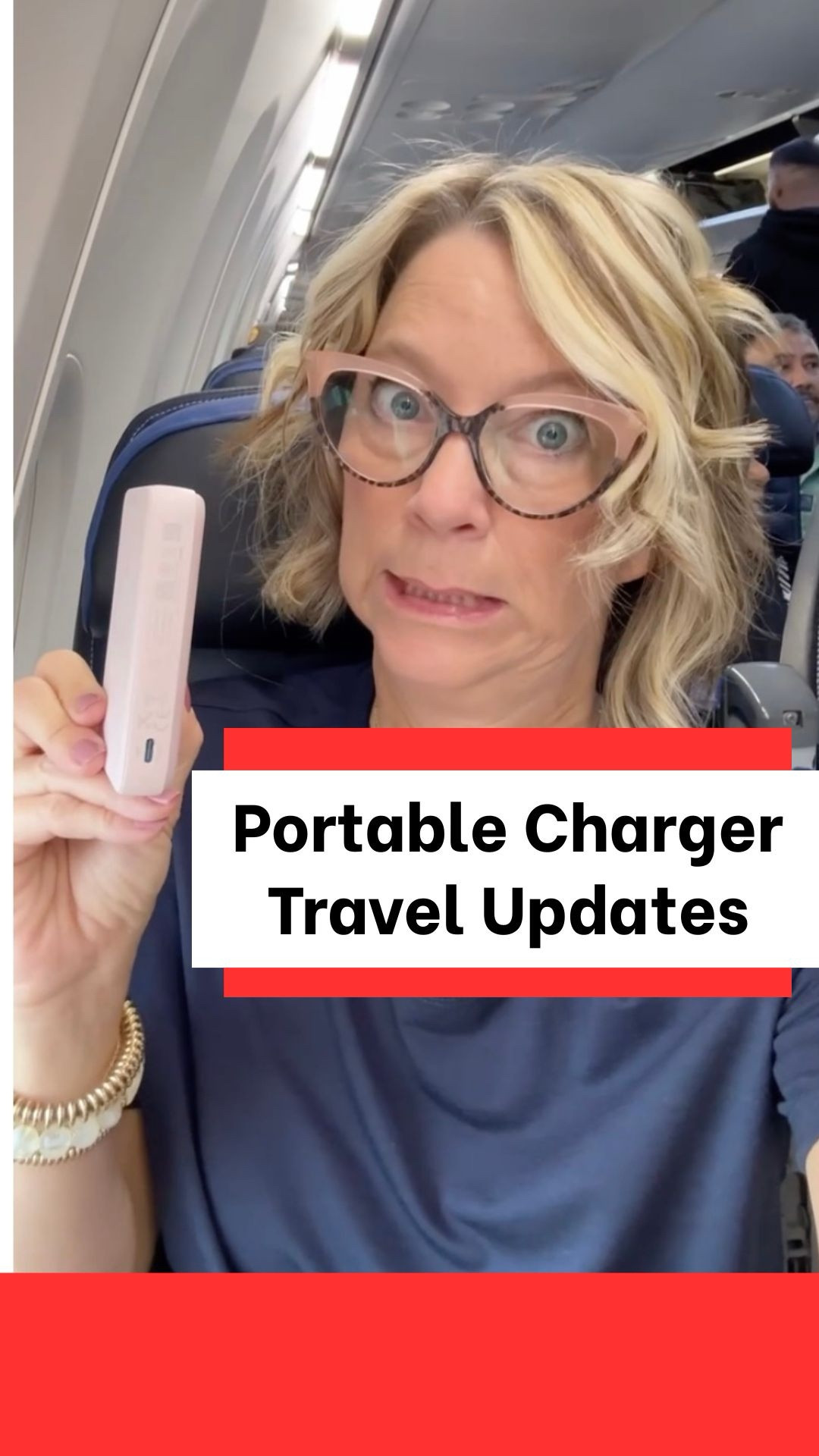 Travel Updates for Power Bank Portable Chargers:
You are allowed to bring cell phone chargers into the airplane, but
some Asian airlines are banning you from using them during the
flight. Here in the US some airlines are making new rules that you need
to have the power bank in plain sight if charging your phone. No
charging allowed inside a suitcase though 🤣 🤷🏼‍♀️
My husband has the Anker charger that monitors your heat, and I
also have one that has a phone prop in it. But neither has ever gotten
even warm while charging.
Tip: just pay attention to any emails or announcements during your
trip to know for sure, but for most airlines you can safely use them while
flying. Tip: power banks are NEVER allowed in the belly of the airplane
with cargo since they are technically combustible.
👨🏼‍✈️I’m a Houston pilot wife sharing tips to help you “travel the globe
without a worry in the world” on YTube and IG. #traveltips midlife,
airplane tips, @anker

#LTKOver40 #LTKTravel