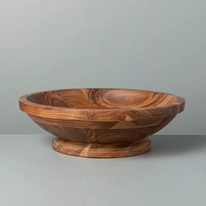 Wood Decor Bowl - Hearth & Hand™ with Magnolia | Target