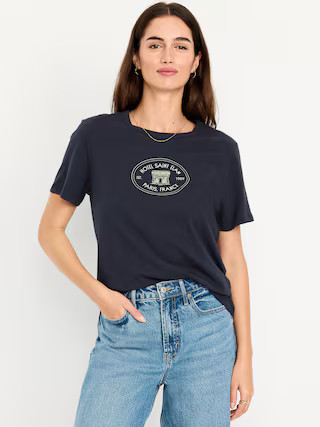 EveryWear Crew-Neck Graphic T-Shirt | Old Navy (US)