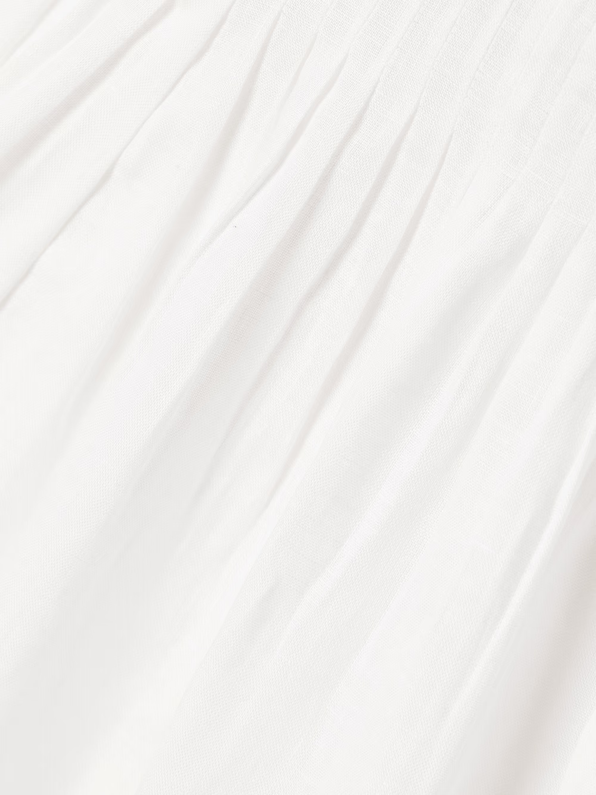 Rhiannon cutout pleated scalloped linen-voile midi dress | NET-A-PORTER APAC