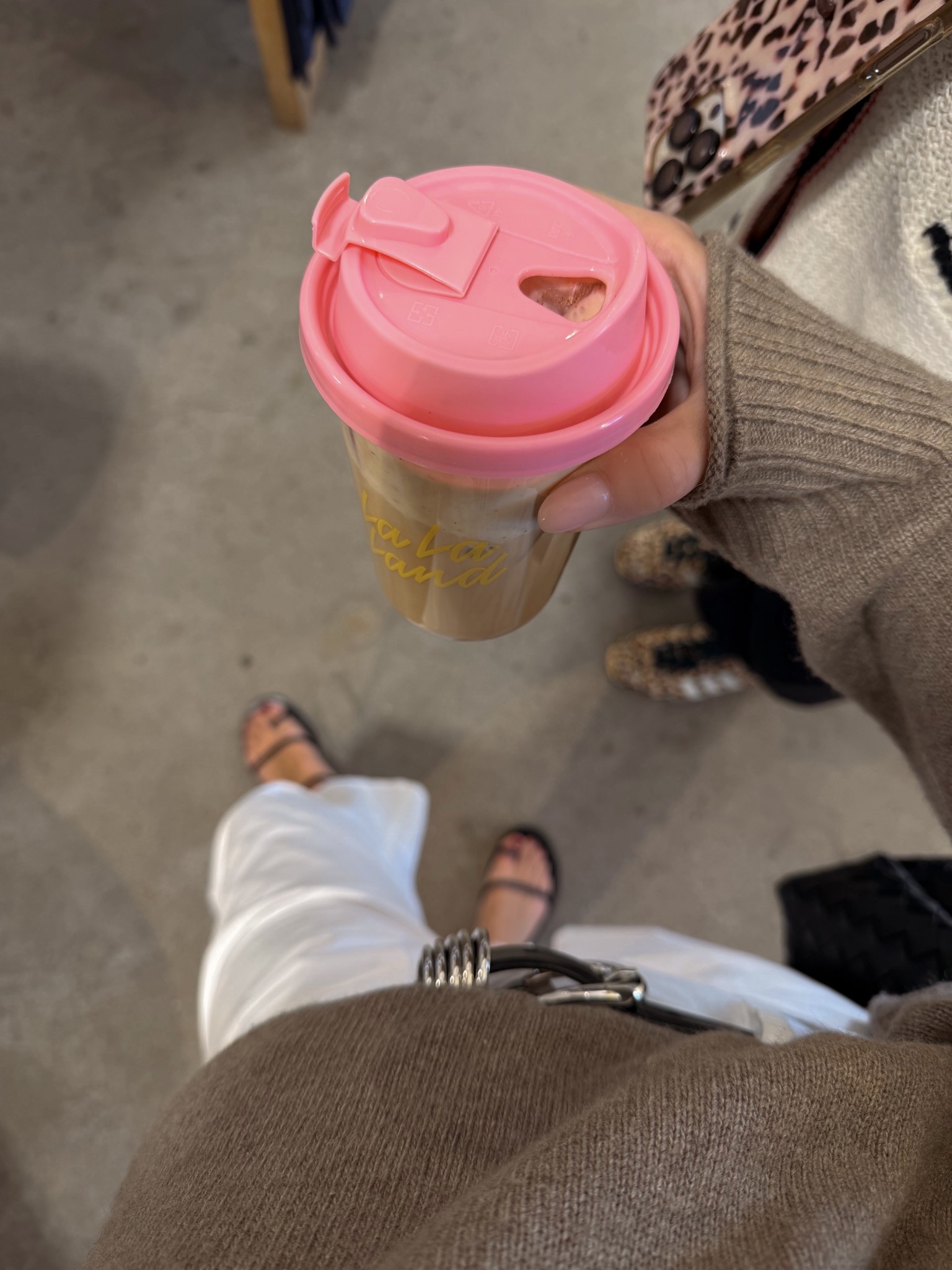 Pants - size down!
Sweater - true to size
Sandals - size up 1 full size 