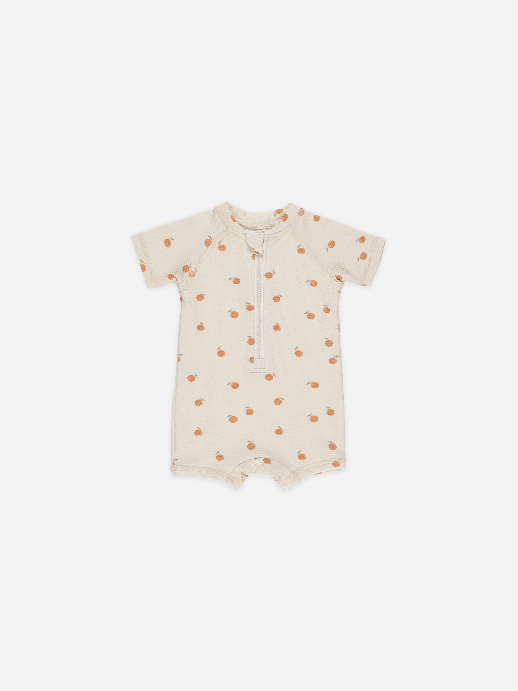 Zip Rashguard One-Piece || Oranges | Rylee + Cru