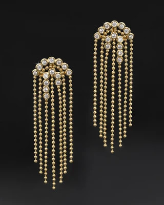 Asterales Bubble Fringe Chandelier Earring | Alexis Bittar