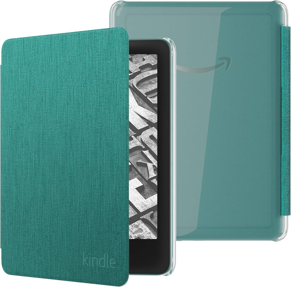 All-New, Clear back case for Kindle Paperwhite (2024 Release) and Kindle Colorsoft - Fabric | Amazon (US)