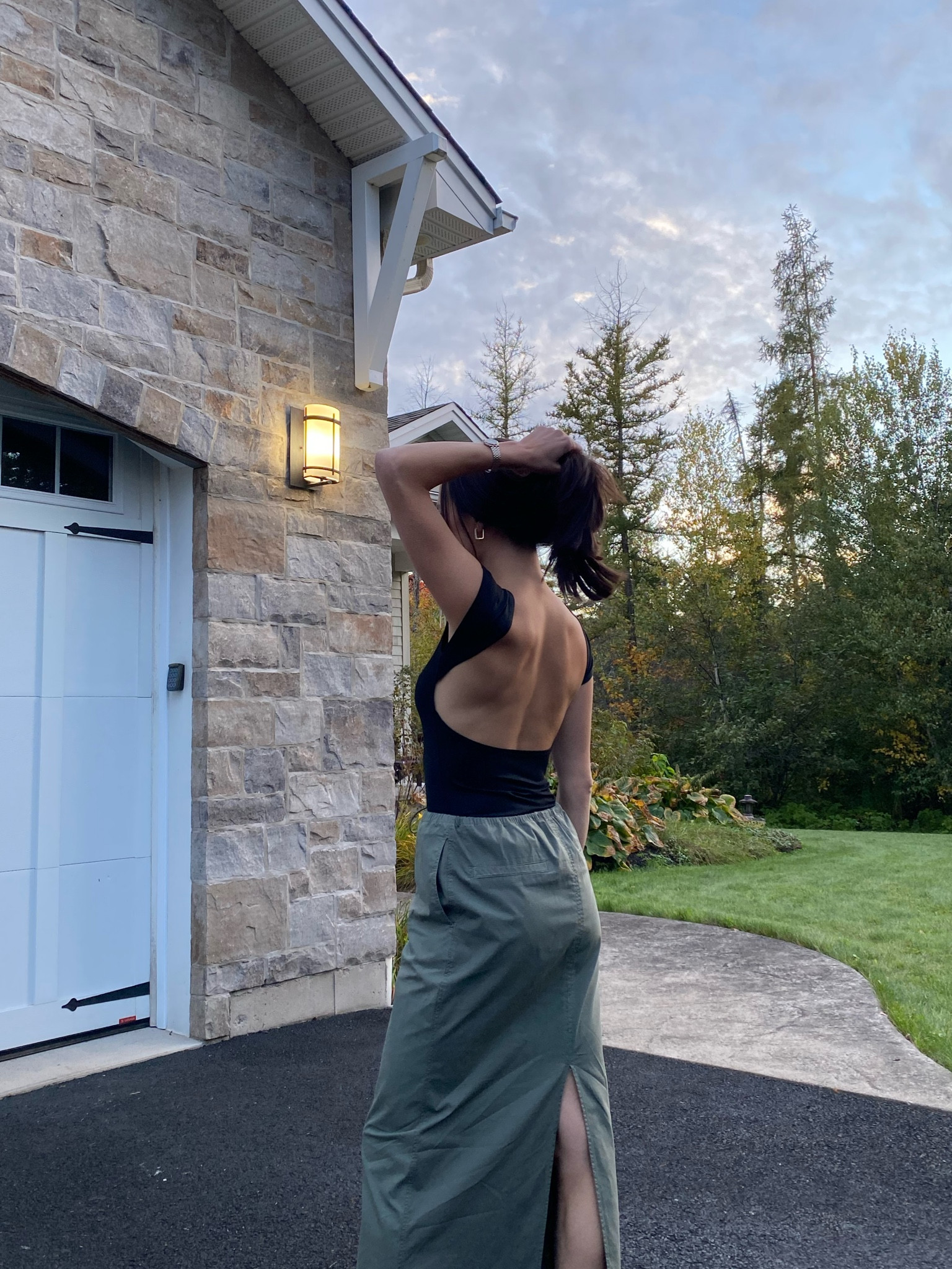 Backless black top from Amazon , fashion basics, t shirt 

#LTKstyletip #LTKfit #LTKunder100