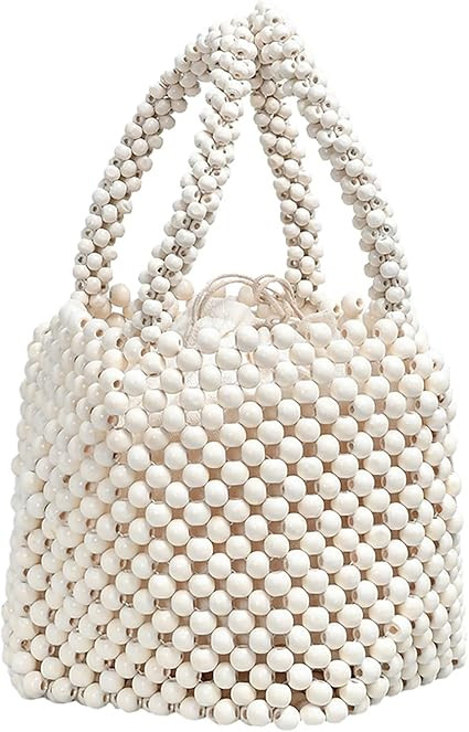 Beaded Clutch Purses for Women Handmade Small Tote Bag Evening Bags and Clutches for Party | Amazon (US)