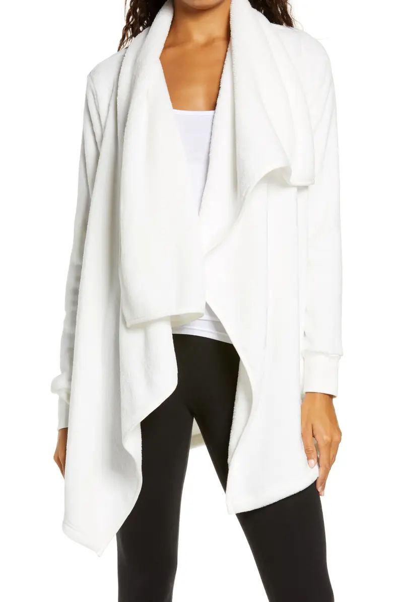 Orla Double Face Fleece Drape Jacket | Nordstrom