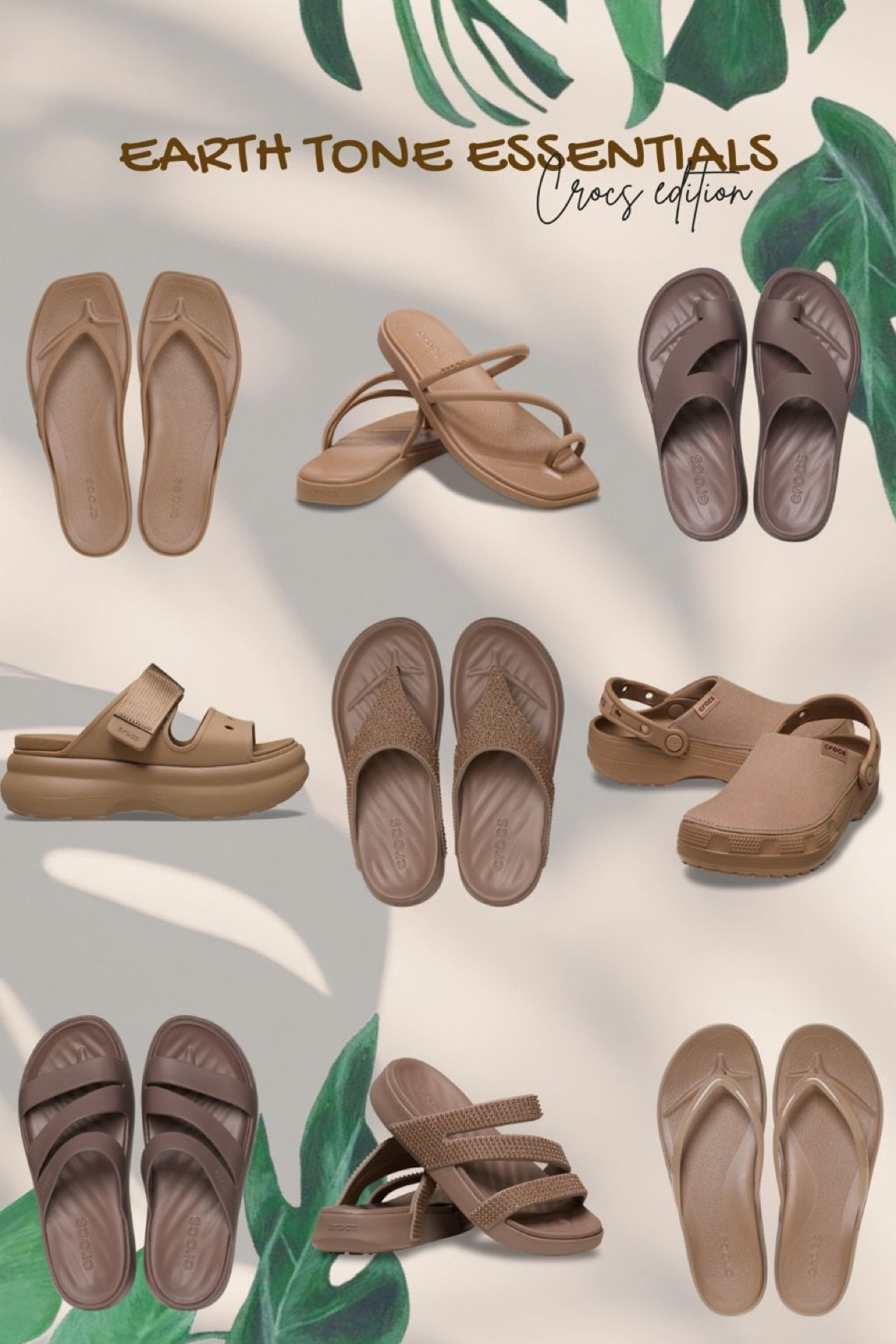 These are for the girls who's obsessed with the brown-toned sandals🤎

#LTKStyle #LTKShoeCrush #crocssandals #earthtones #earnscommissions 

 #LTKootd #LTKSeasonal #LTKTravel
