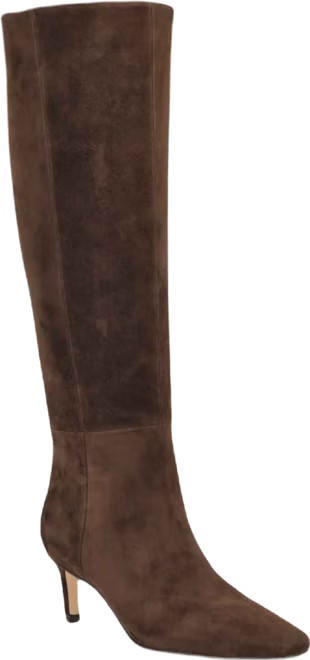 Women's Caddy Tall Kitten Heel Boots, Regular & Wide Calf | Macy's