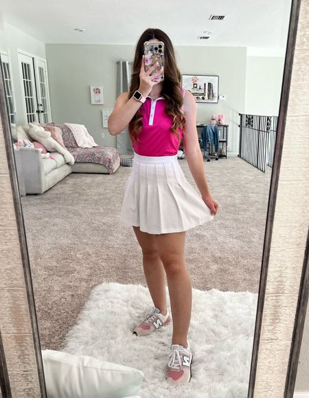 Tennis girl Outfit Inspo! Xoxo! 

old money aesthetic, pickle ball outfit, old money look, tennis skirt, tennis shoes, tennis outfit, pleated skirt, new balance sneakers, polo tank top, apple watch, white skirt, athletic look, athleisure, travel outfit, spring outfits, summer style inspo, summer outfits, amazon fashion finds, amazon finds, active wear, college girl outfits, vacation, preppy, disney parks, casual fashion, outfit guide, #ootdguides

#LTKsalealert #LTKfit #LTKworkwear #LTKstyletip #LTKshoecrush #LTKtravel #LTKitbag #LTKunder50 #LTKFind #LTKunder100 #LTKhome

Follow my shop @lovelyfancymeblog on the @shop.LTK app to shop this post and get my exclusive app-only content!

#liketkit #LTKSeasonal #LTKFestival #LTKU
@shop.ltk