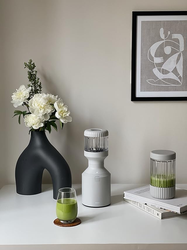 Amazon.com: Beast Blender | Blend Smoothies and Shakes, Kitchen Countertop Design, 1000W (Pebble ... | Amazon (US)