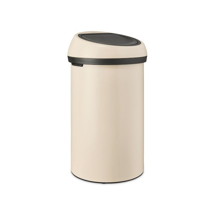 Brabantia Touch Top Trash Can (16 Gallon) | West Elm (US)