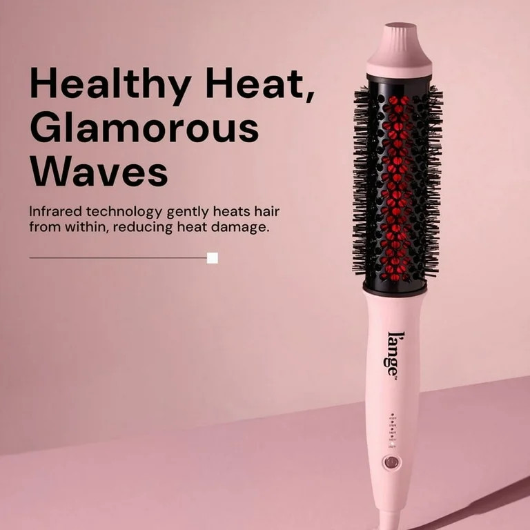L'ANGE HAIR GlamWave Infrared Thermal Ionic Brush | 38mm Heated Round Thermal Brush for Volume an... | Walmart (US)