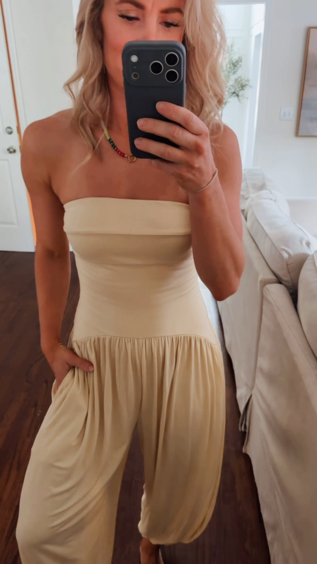 Jumpsuit perfect for travel! Size down

#LTKootd #LTKTravel #LTKdayinmylife