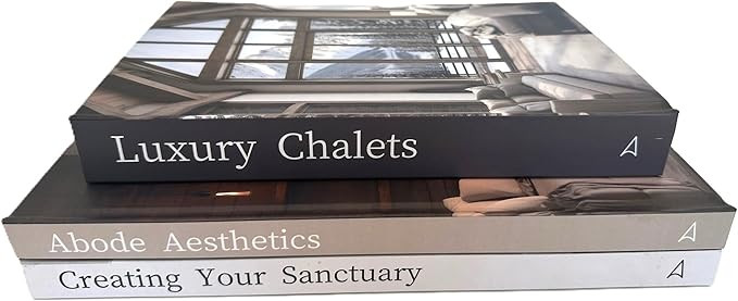 Array & Arrow Decorative Books for Home Decor - Set of 3 Meticuliously Designed Hardcover Fake Bo... | Amazon (US)