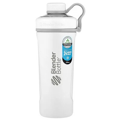 Blender Bottle, Radian™, Matte White, 26 oz | iHerb