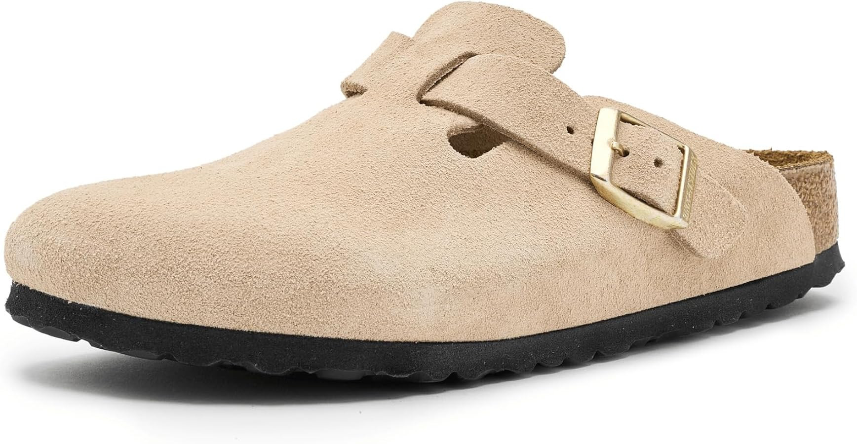 Birkenstock Womens Boston - Suede | Amazon (US)